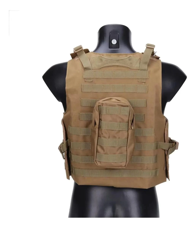 CHALECO TACTICO RESISTENTE PARA ACTIVIDADES AL AIRE LIBRE Y SEGURIDAD - 2