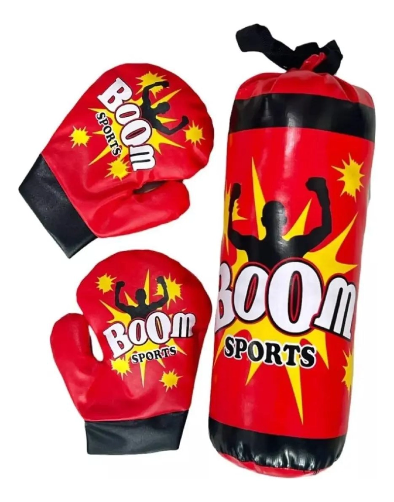 SACO DE BOXEO INFANTIL CON GUANTES PARA ENTRENAMIENTO Y DIVERSION - 2