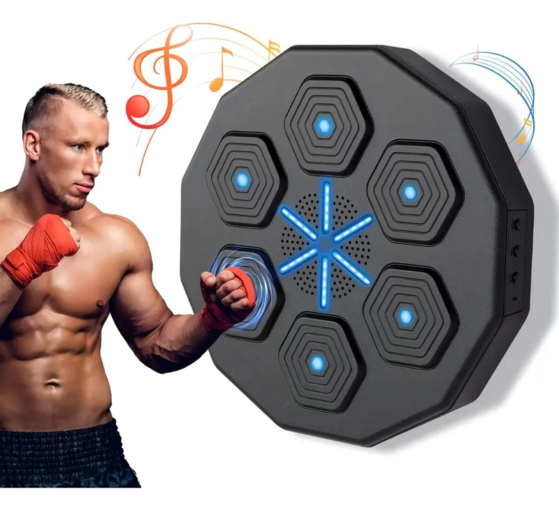 MAQUINA DE BOXEO INTELIGENTE CON CONEXION BLUETOOTH PARA ENTRENAMIENTO - 2