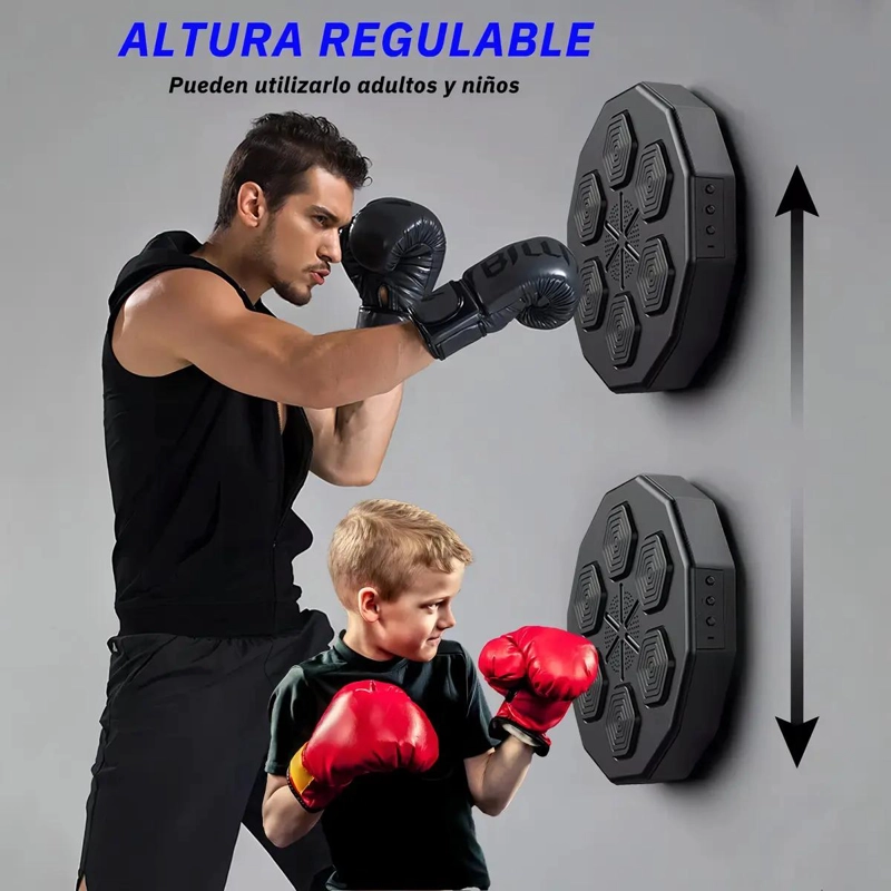 MAQUINA DE BOXEO INTELIGENTE CON CONEXION BLUETOOTH PARA ENTRENAMIENTO - 4