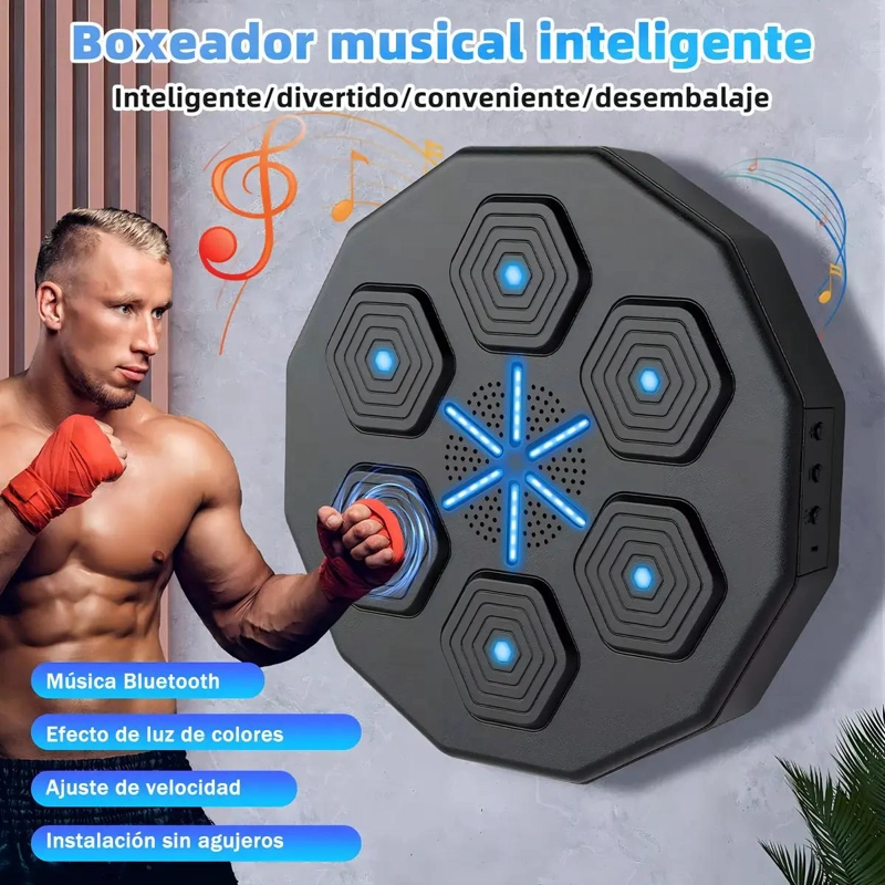 MAQUINA DE BOXEO INTELIGENTE CON CONEXION BLUETOOTH PARA ENTRENAMIENTO - 5