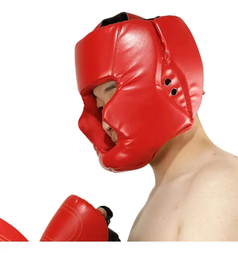 CABEZAL AJUSTABLE PARA ENTRENAMIENTO CON PROTECCION PARA BOXEO Y MMA - 3