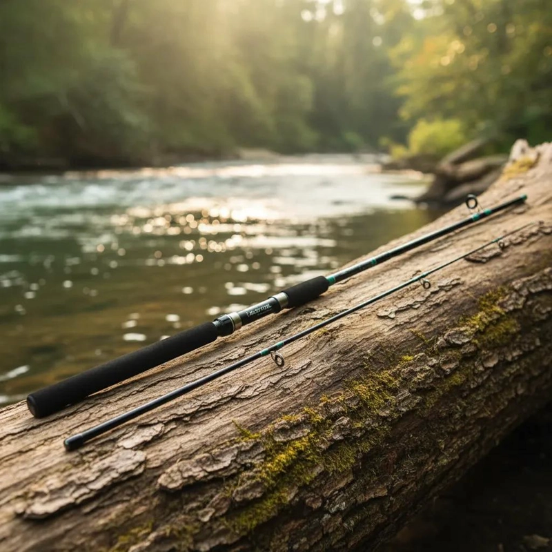 CAÑA DE PESCAR DE ACCION MEDIA PARA PESCA DEPORTIVA 165 CM - 1