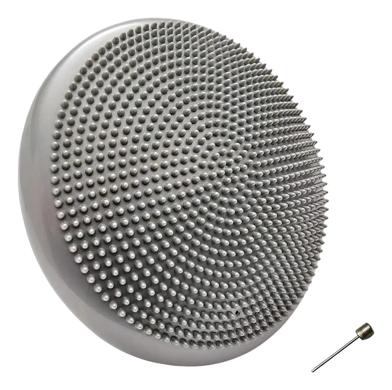 DISCO DE EQUILIBRIO SENSORIAL PARA YOGA Y EJERCICIOS EN COLOR GRIS - 1