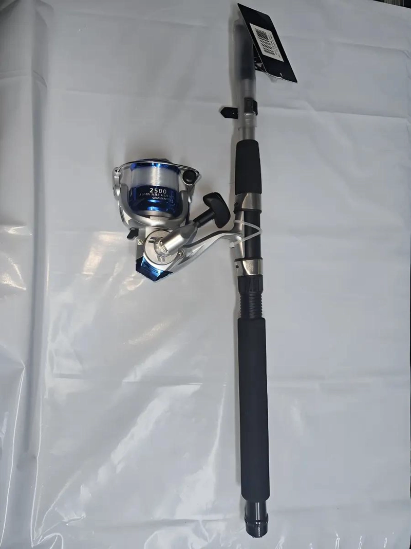 SET DE PESCA TELESCOPICA DE 1.80 METROS CON ACCESORIOS COMPLETOS - 1