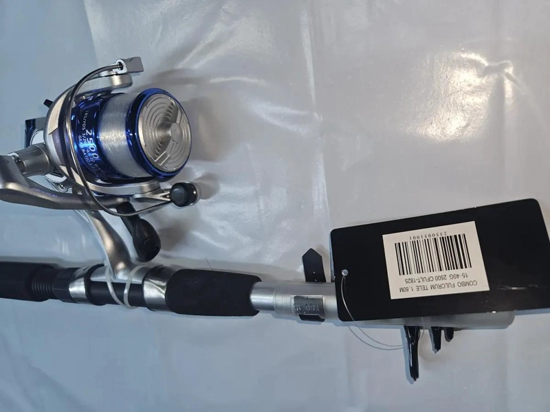 SET DE PESCA TELESCOPICA DE 1.80 METROS CON ACCESORIOS COMPLETOS - 3
