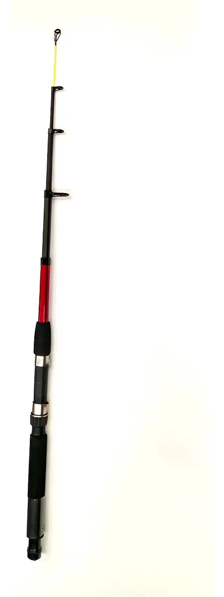 CAÑA DE PESCAR TELESCOPICA DE 1.80 METROS PARA SPINNING CON CAPACIDAD 15-40G - 1
