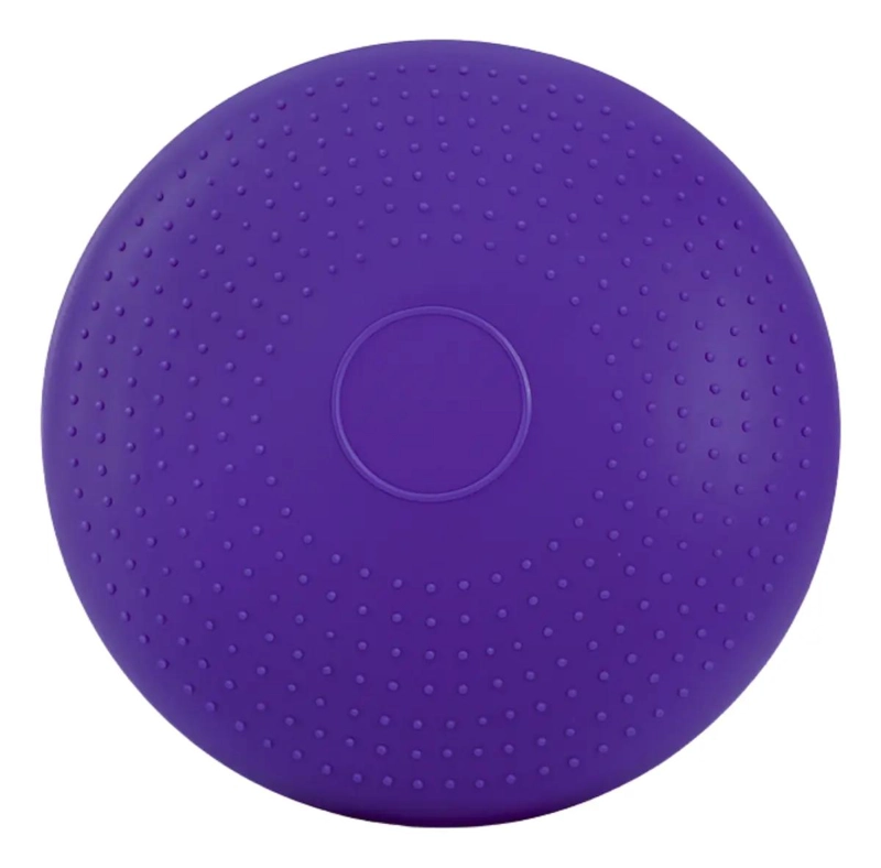 DISCO DE EQUILIBRIO ANTIDESLIZANTE COLOR VIOLETA DE 34 CM - 5
