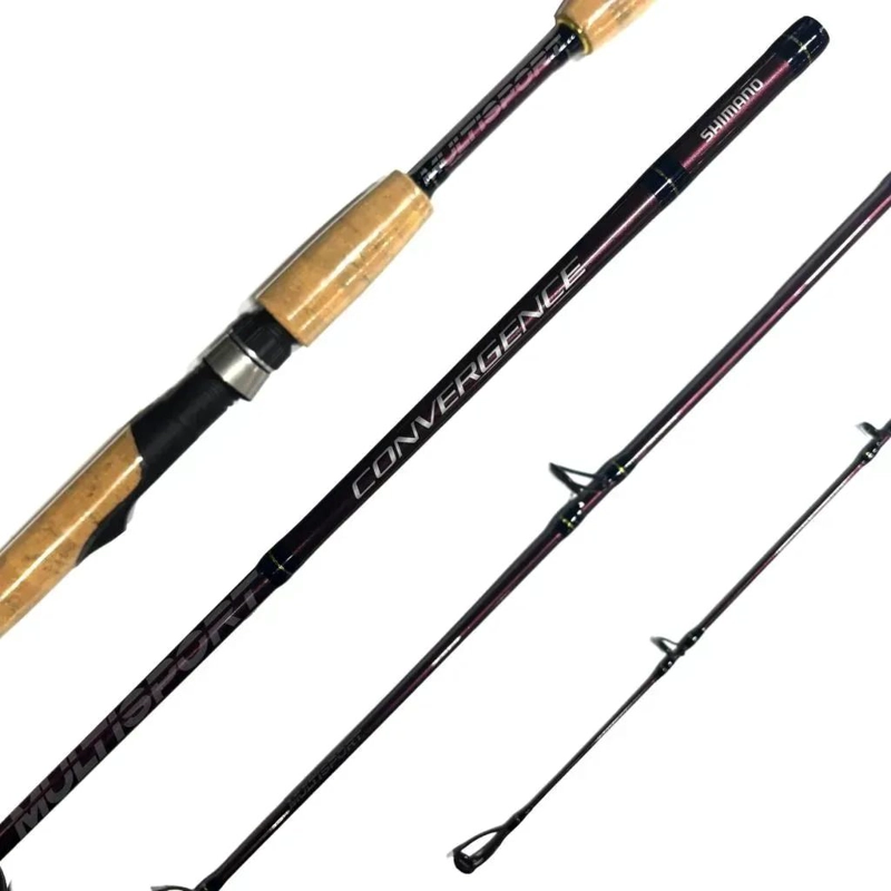 CAÑA DE PESCA TELESCOPICA DE 1.80 METROS Y 4 TRAMOS PARA PESCA DEPORTIVA - 1