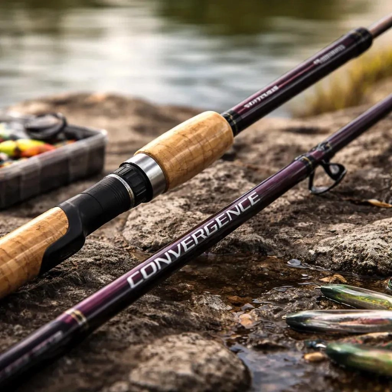 CAÑA DE PESCA TELESCOPICA DE 1.80 METROS Y 4 TRAMOS PARA PESCA DEPORTIVA - 2