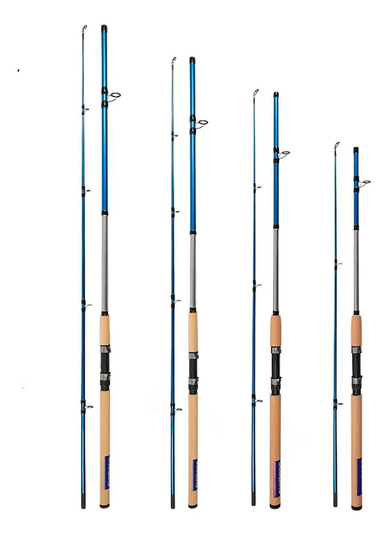 CAÑA DE PESCAR DE FIBRA DE CARBONO DE 2.2 METROS PARA PESCA DEPORTIVA - 2