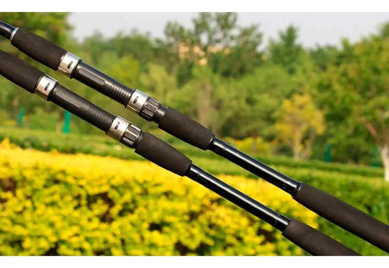 CAÑA DE PESCAR DE FIBRA DE CARBONO DE 240 CM PARA PESCA DEPORTIVA - 2