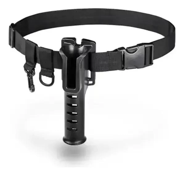 SOPORTE PARA CAÑA DE PESCAR CON CINTURON AJUSTABLE PARA PESCADORES - 1