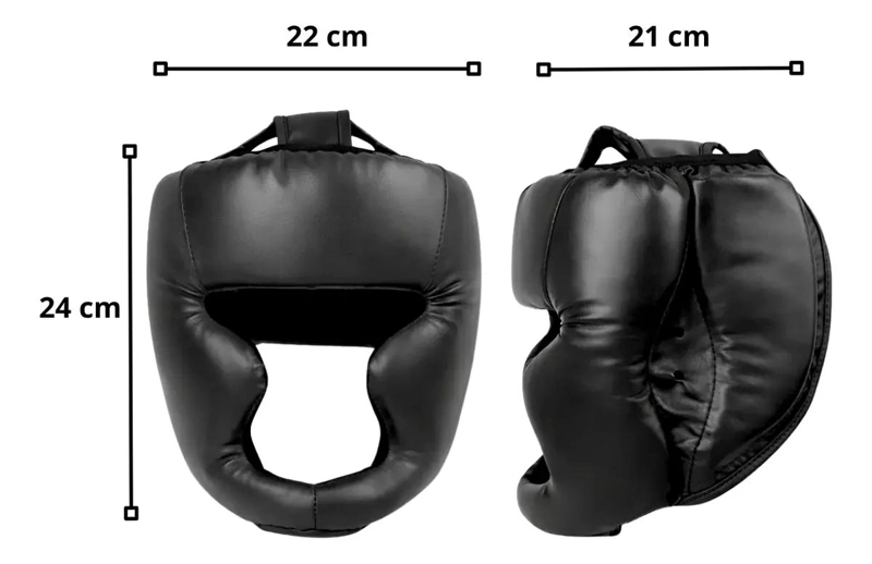 CASCO PROTECTOR ACOLCHADO AJUSTABLE PARA BOXEO Y SPARRING MMA - 2