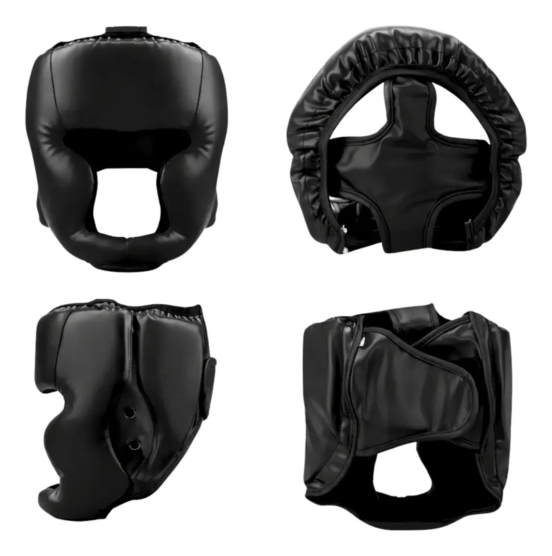 CASCO PROTECTOR ACOLCHADO AJUSTABLE PARA BOXEO Y SPARRING MMA - 3