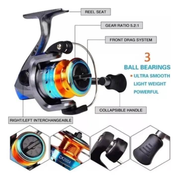 CAÑA TELESCOPICA DE FIBRA DE CARBONO PARA PESCA DEPORTIVA - 4