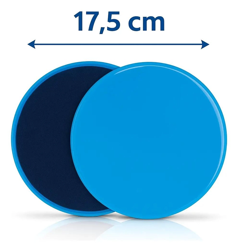 PAR DE DISCOS DESLIZANTES PARA ENTRENAMIENTO Y FITNESS EN SUELO - 5