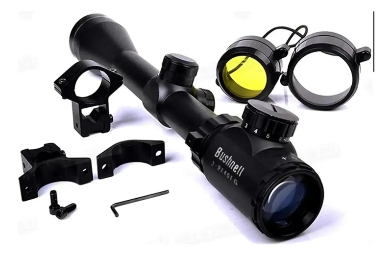 MIRA TELESCOPICA AJUSTABLE 4-16X40 CON ILUMINACION PARA ACTIVIDADES AL AIRE - 1