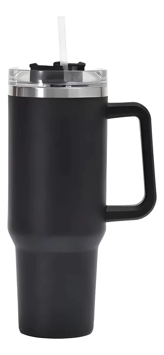 VASO TE RMICO DE ACERO INOXIDABLE PARA BEBIDAS FRIAS Y CALIENTES 1.2 LITROS - 1