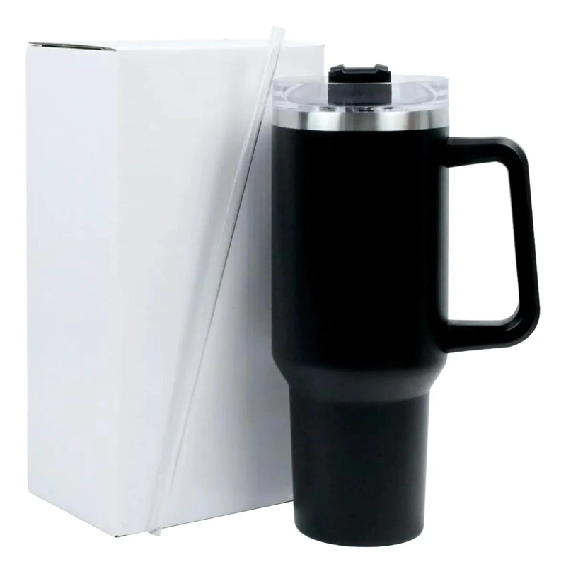 VASO TE RMICO DE ACERO INOXIDABLE PARA BEBIDAS FRIAS Y CALIENTES 1.2 LITROS - 4
