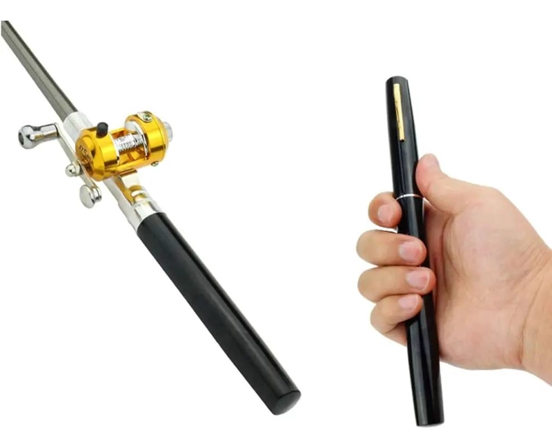 KIT DE CAÑA DE PESCAR TELESCOPICA COMPACTA CON DISEÑO PORTATIL - 3