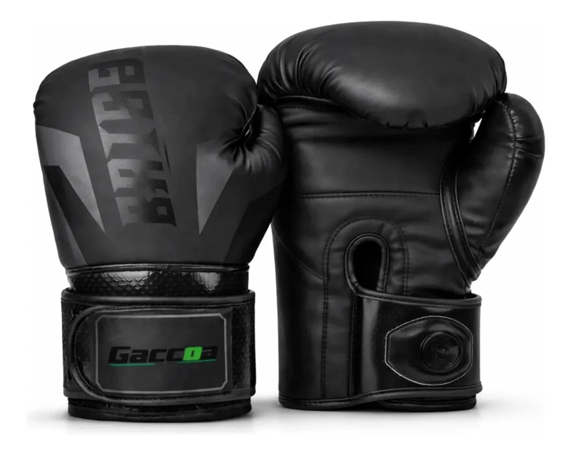 GUANTES DE BOXEO PROFESIONAL PARA ENTRENAMIENTO CON CIERRE DE VELCRO 12 OZ - 1