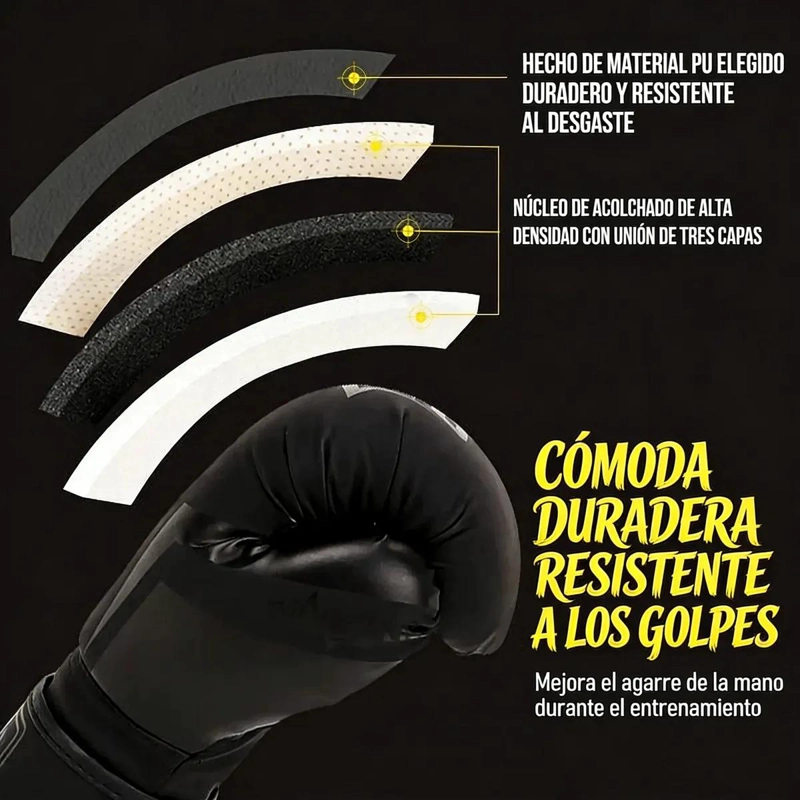 GUANTES DE BOXEO PARA NIÑOS CON DISEÑO PROFESIONAL PARA TAEKWONDO - 1