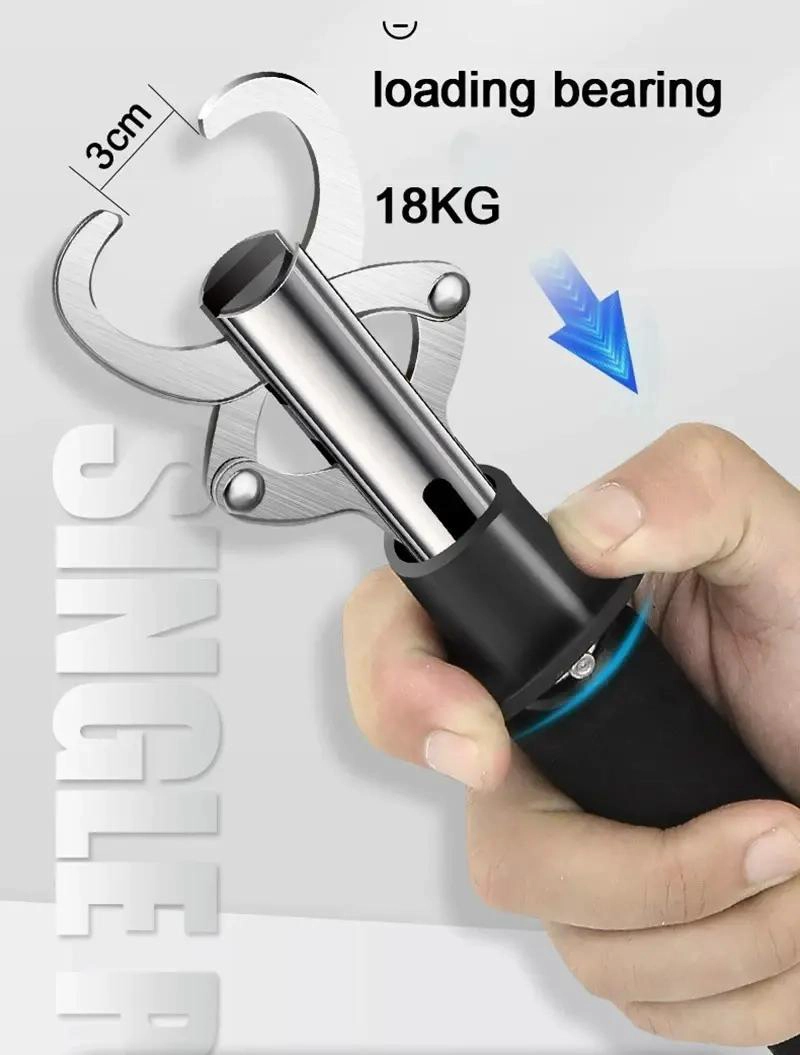 KIT DE PESCA CON PINZA, PESA Y CINTA ME TRICA PARA MEDICION PRECISA - 4