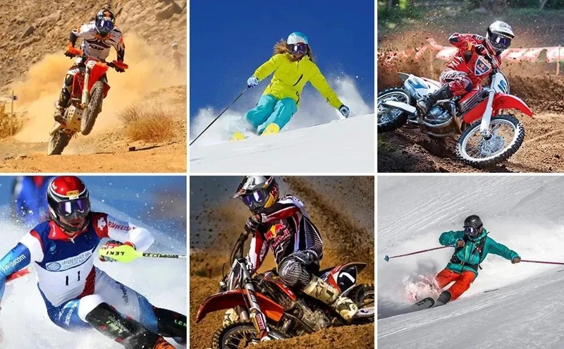 LENTES PARA NIEVE CON PROTECCION UV PARA SNOWBOARD Y SKI - 1