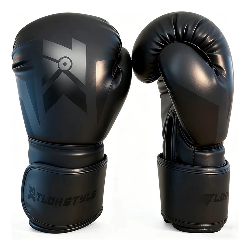 GUANTES DE BOXEO PROFESIONAL CON CIERRE DE VELCRO AJUSTABLE - 2
