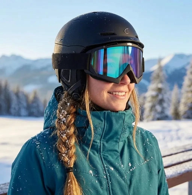 LENTES PARA NIEVE ADULTOS CON PROTECCION PARA SKI Y SNOWBOARD - 2