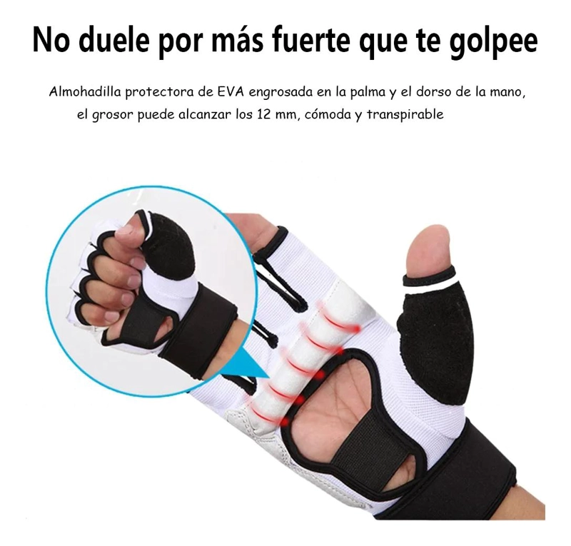 GUANTES DE ENTRENAMIENTO PARA ARTES MARCIALES Y TAEKWONDO - 1