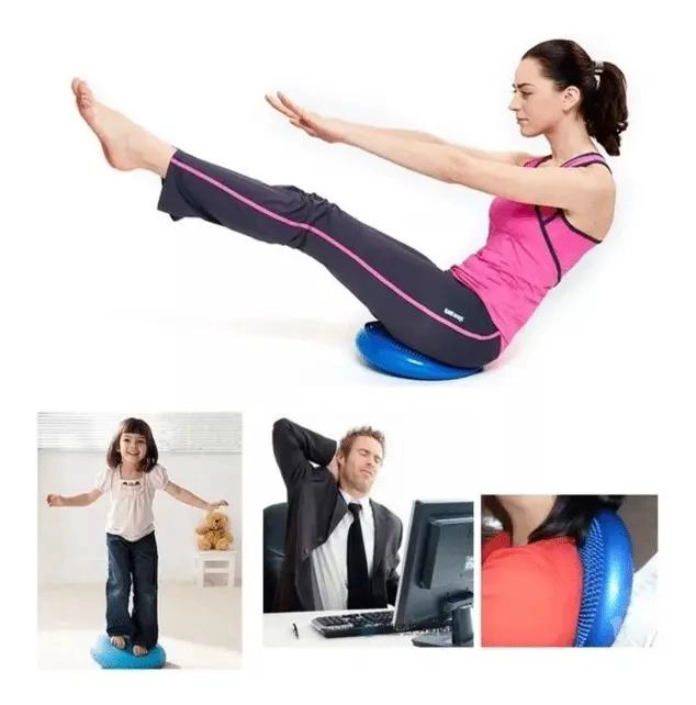 DISCO DE EQUILIBRIO PARA YOGA Y PROPIOCEPCION DE 32 CM - 1