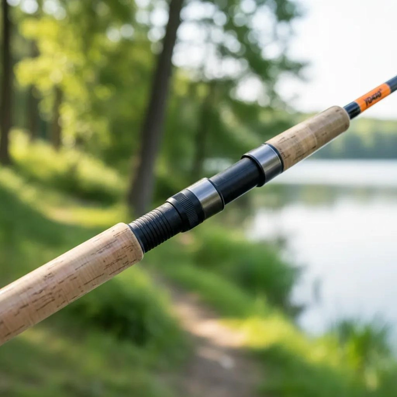 CAÑA DE PESCA VOLKANO 240H CON ALTA RESISTENCIA Y SENSIBILIDAD - 4