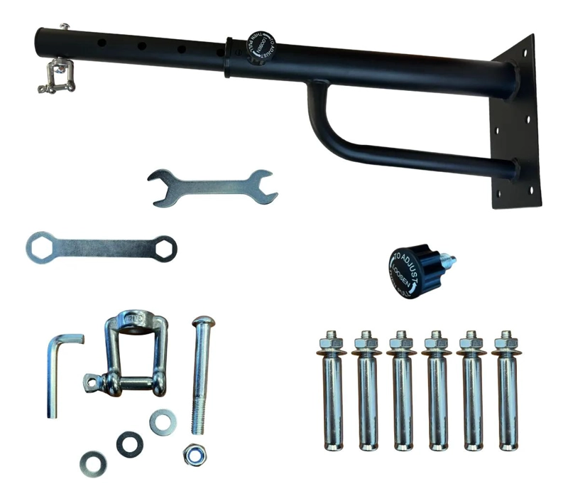 SOPORTE DE PARED AJUSTABLE PARA SACO DE BOXEO EN ACERO RESISTENTE - 5
