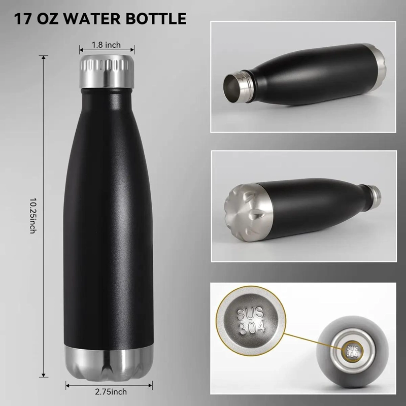 SET DE 2 TAZAS TE RMICAS DE ACERO INOXIDABLE PARA CAFE  Y BEBIDAS - 3