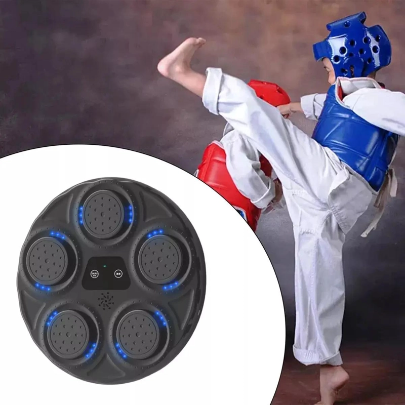 MAQUINA ELECTRONICA DE BOXEO DE PARED PARA NIÑOS SIN GUANTES - 4