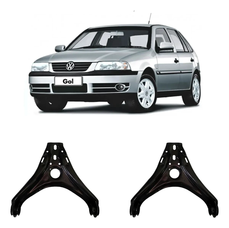 JUEGO DE BANDEJAS PARA VEHICULO GOL G3 AÑOS 2000 A 2009 - 1