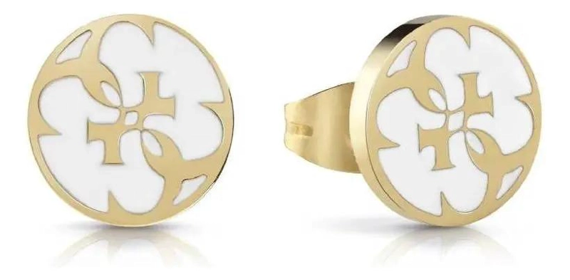 PENDIENTES DE ARO CON DISEÑO ELEGANTE Y ACABADO BRILLANTE - 1