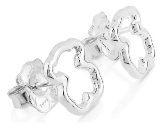 AROS DE PLATA 925 CON DISEÑO CARRUSEL ELEGANTE Y DETALLADO - 4