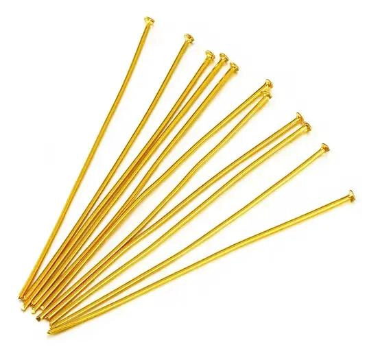 ACCESORIOS DE ACERO CON VASTAGO DE 4 CM EN PRESENTACION DE 200 UNIDADES - 1