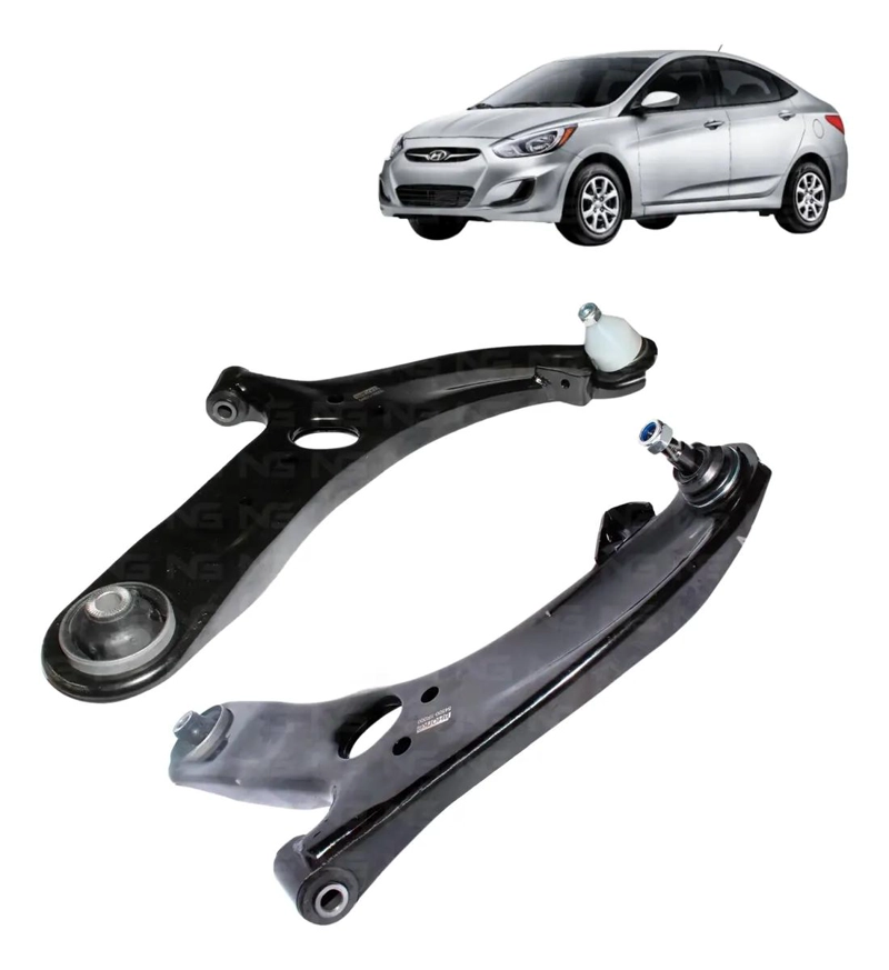 PAR DE BANDEJAS DE SUSPENSION PARA HYUNDAI ACCENT RB 2011-2020 - 1