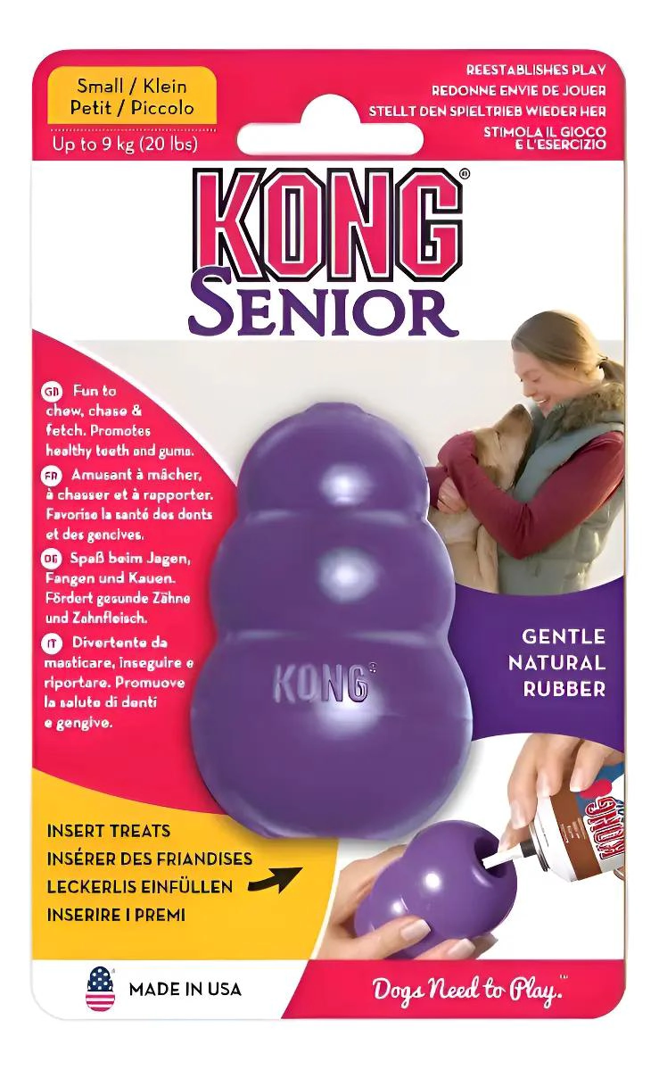 JUGUETE INTERACTIVO PARA PERROS ADULTOS TALLA PEQUEÑA HASTA 9 KG - 1