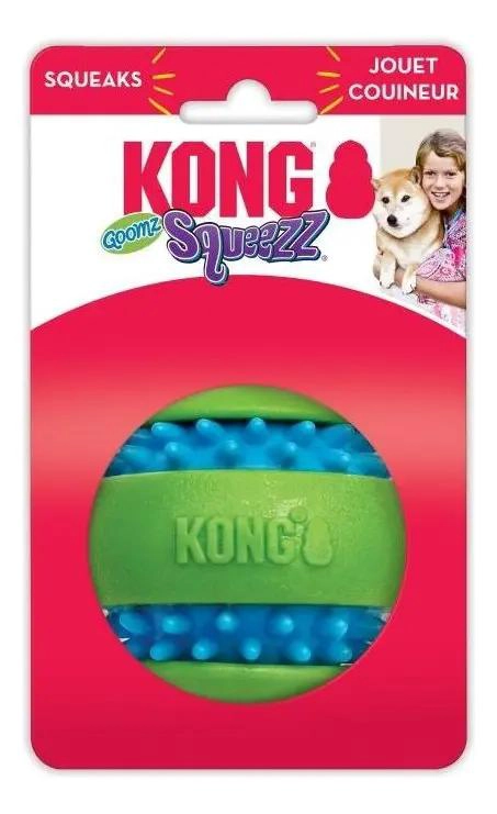 PELOTA DE GOMA CON SONIDO PARA PERROS GRANDES RESISTENTE Y DURADERA - 1