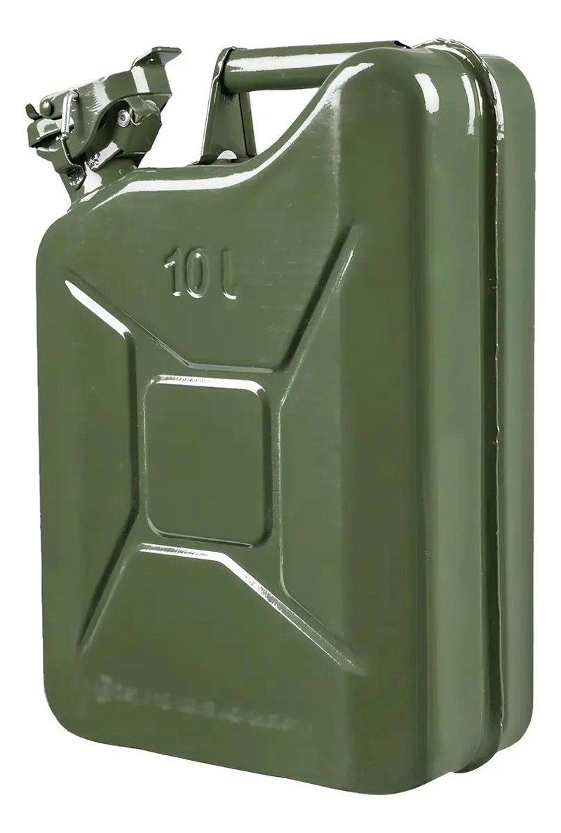 BIDON METALICO HERME TICO PARA LIQUIDOS DE 10 LITROS CAPACIDAD - 2