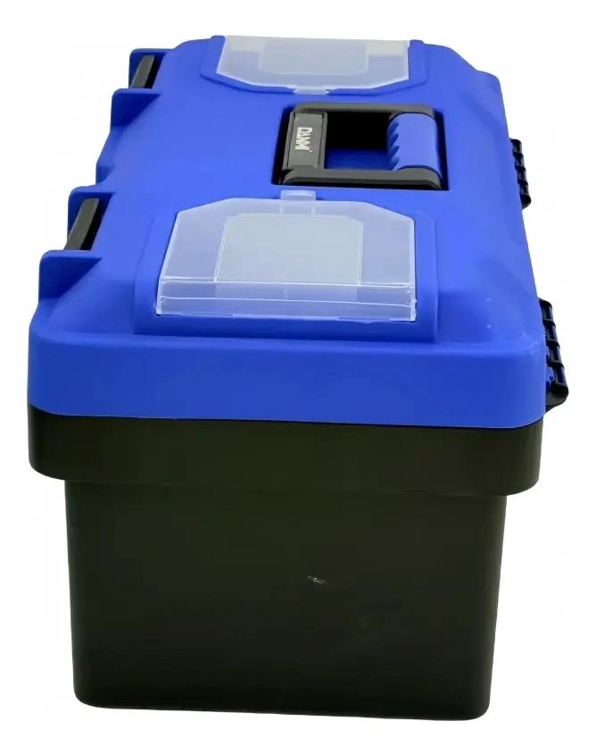 CAJA DE HERRAMIENTAS PLASTICA COMPACTA CON 17 COMPARTIMENTOS ORGANIZADORES - 3