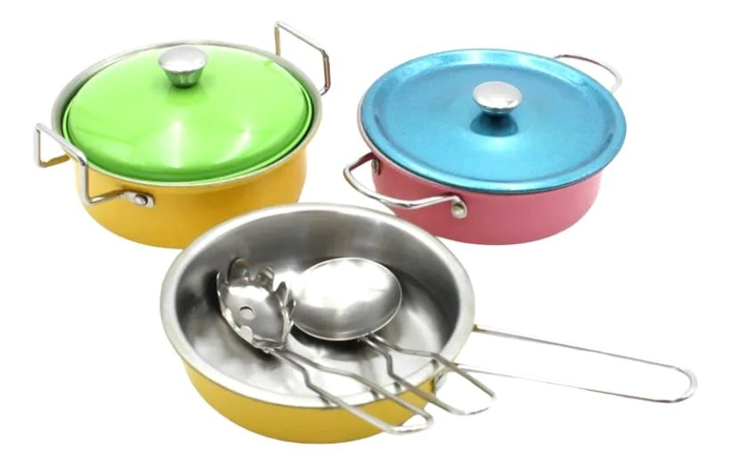 SET DE UTENSILIOS DE COCINA PARA NIÑOS CON ACCESORIOS VARIADOS - 2