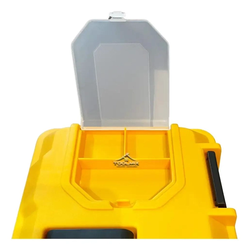 CAJA PLASTICA PARA HERRAMIENTAS DE 17 PULGADAS CON CIERRE SEGURO - 4