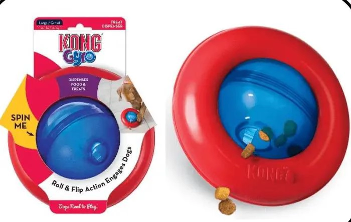 PELOTA INTERACTIVA PARA PERROS TAMAÑO GRANDE COLORES ROJO Y AZUL - 4