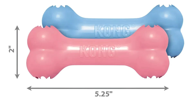 HUESO RELLENABLE PARA CACHORRO TAMAÑO PEQUEÑO PARA PERROS - 1